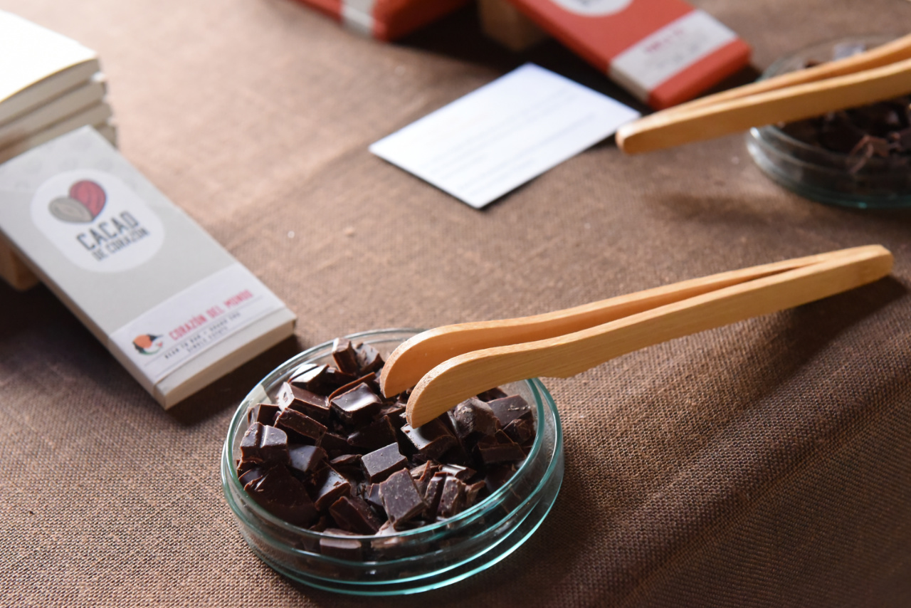 Chocolate from organic beans