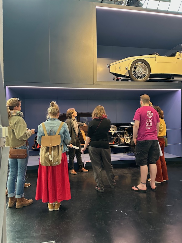 EuroBean Orga-Team inspiziert die Ausstellung des Industriemuseum Chemnitz II